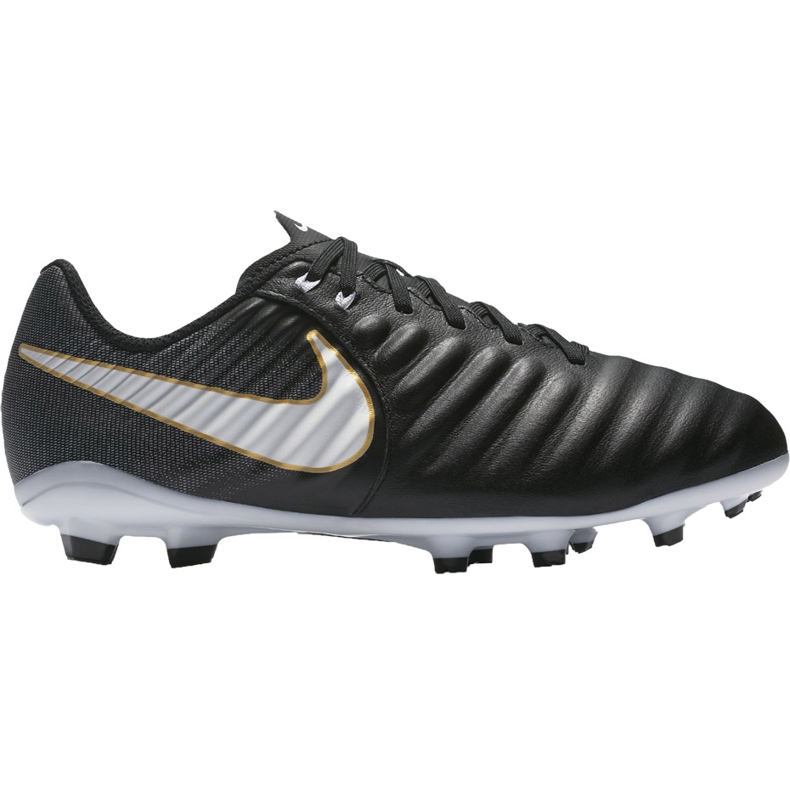 Chuteiras Nike Tiempo Ligera Iv Fg Jr 897725 002 preto preto