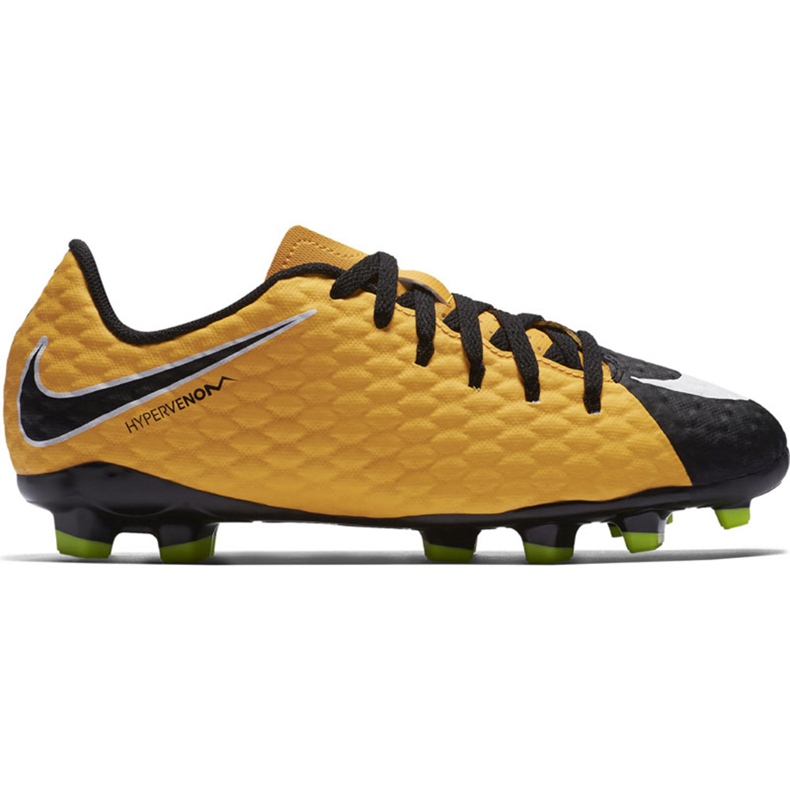 Chuteiras Nike Hypervenom Phalon Iii Fg Jr 852595 801 amarelo amarelo