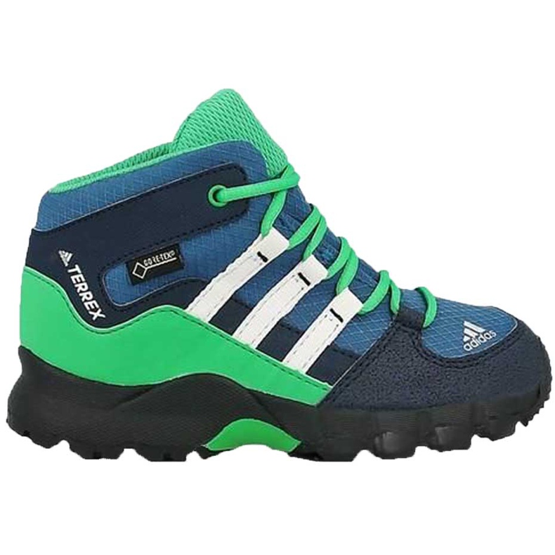 Calçados infantis Adidas Terrex Mid Gtx I S76931 preto azul multicolorido verde