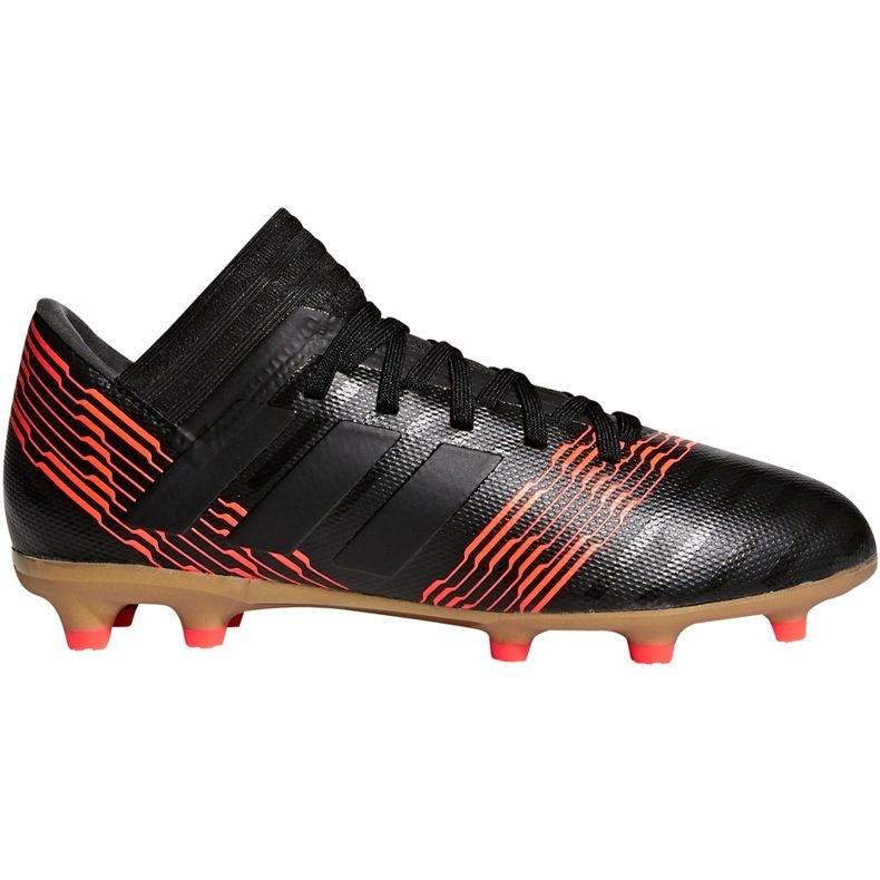 Chuteiras Adidas Nemeziz 17.3 Fg Jr CP9165 preto preto