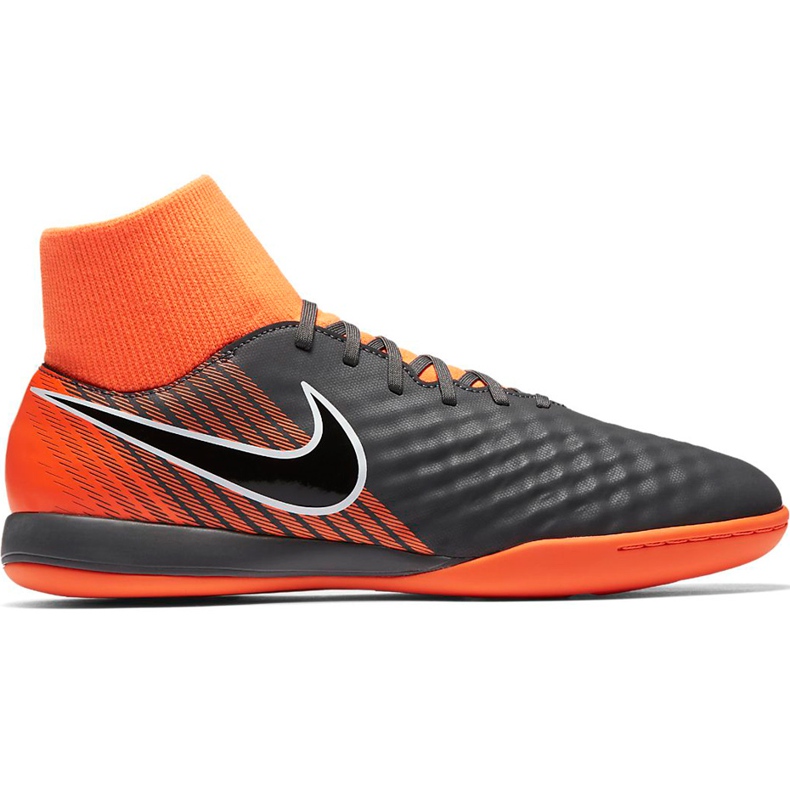 Chuteiras Nike Magista Obra X 2 Academy Df Ic AH7309 080 multicolorido cinza