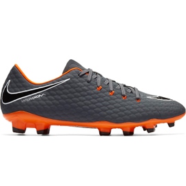 Chuteira Nike Hypervenom Phantom 3 Academy Fg AH7271 081 cinza cinza