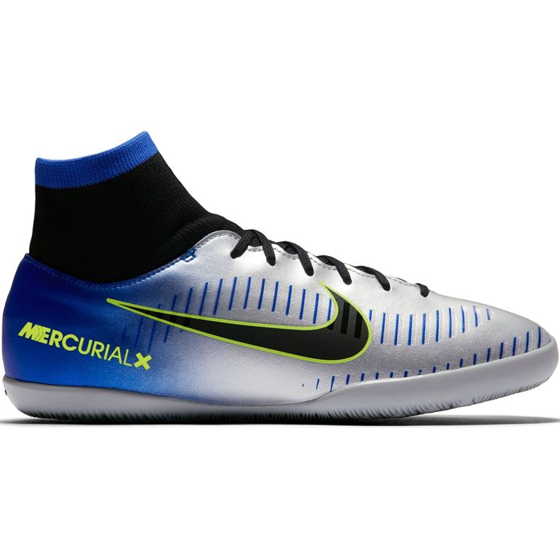 Chuteira Nike Mercurial X Victory 6 Df Neymar Ic Jr 921491 407 multicolorido cinza