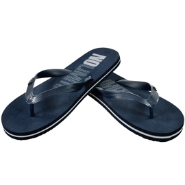 Chinelos masculinos 4F azul marinho H4L18 KLM001 azul-marinho