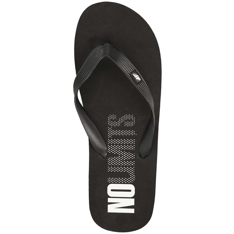 Chinelos masculinos 4F pretos H4L18 KLM001