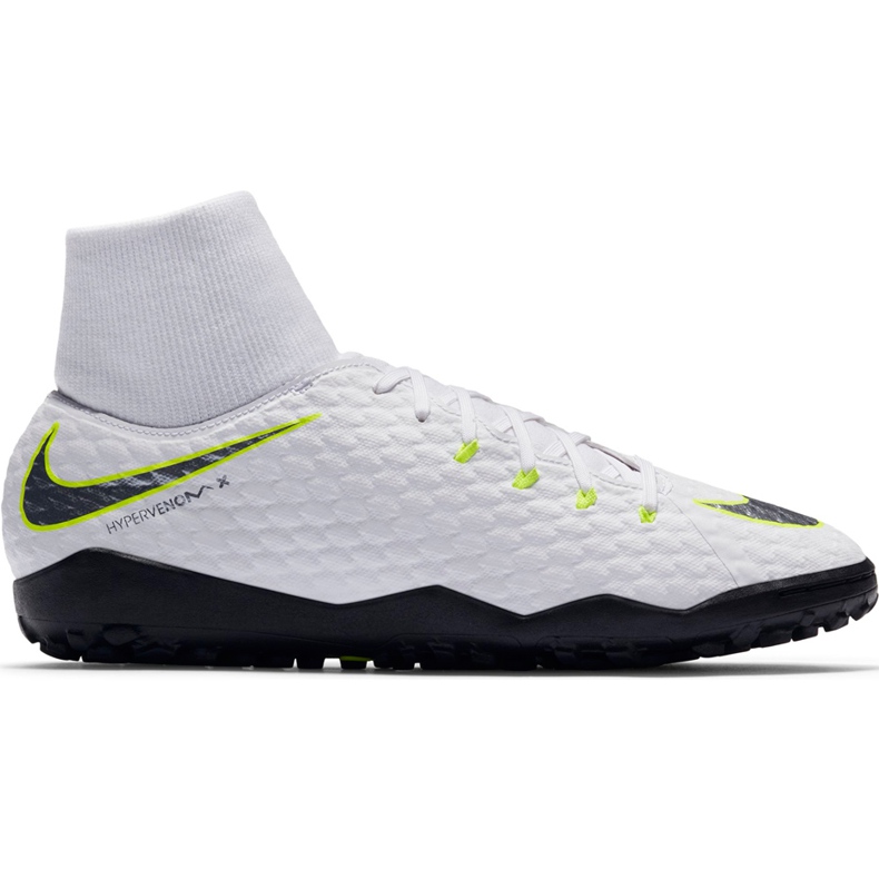 Chuteira Nike Hypervenom Phantom X 3 Academy Df Tf AH7276 107 branco