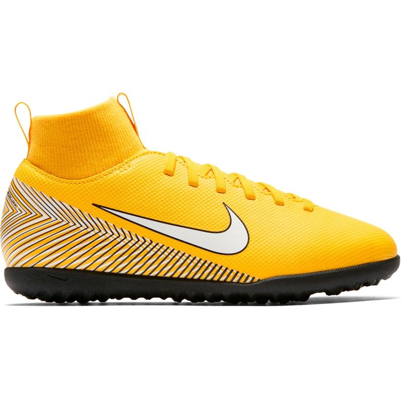 Chuteiras Nike Mercurial Superfly X 6 Club Neymar Tf Jr AO2894 710 multicolorido amarelo
