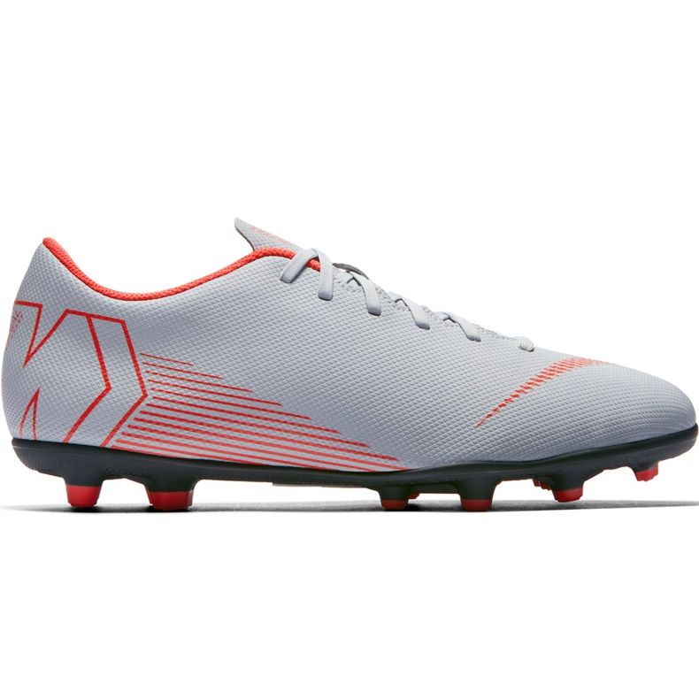 Chuteiras Nike Mercurial Vapor 12 Club Mg AH7378 060 multicolorido cinza