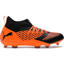 Chuteiras Puma Future 2.3 Netfit Fg Ag 104832 02 multicolorido laranja