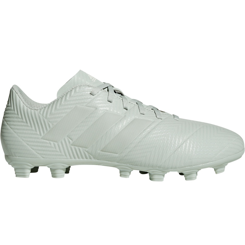 Chuteiras Adidas Nemeziz 18.4 FxG DB2116 cinza cinza