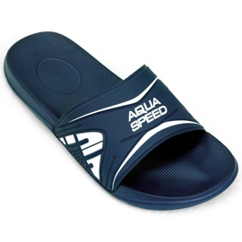 Chinelos de piscina masculinos Aqua-Speed ​​Dakota, col. 10 azul marinho