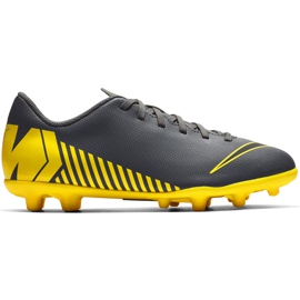 Chuteiras Nike Mercurial Vapor 12 Club Mg Jr AH7350 070 preto preto