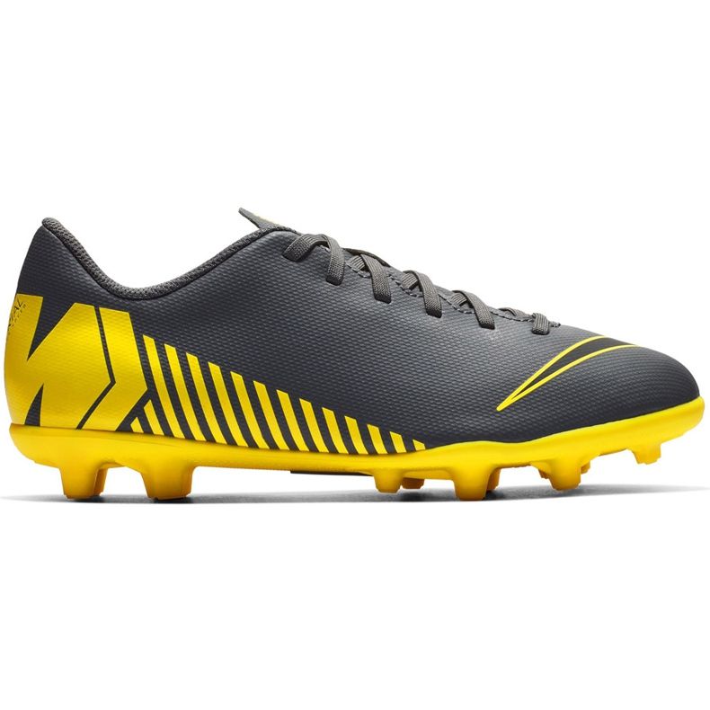 Chuteiras Nike Mercurial Vapor 12 Club Mg Jr AH7350 070 preto preto