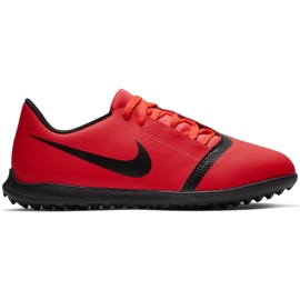 Chuteira Nike Phantom Venom Club Tf Jr AO0400 600 multicolorido vermelho