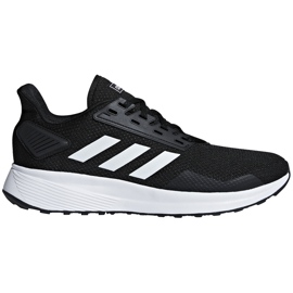 Tênis de corrida masculino Adidas Duramo 9 preto BB7066