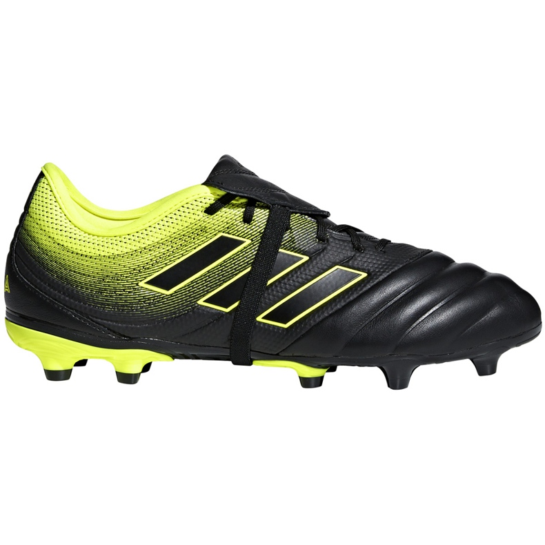 Chuteiras Adidas Copa Gloro 19.2 Fg preto amarelo BB8089