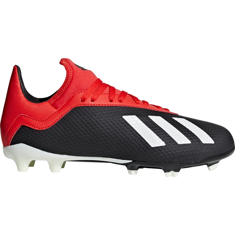 Chuteiras Adidas X 18.3 Fg Jr BB9370 preto preto
