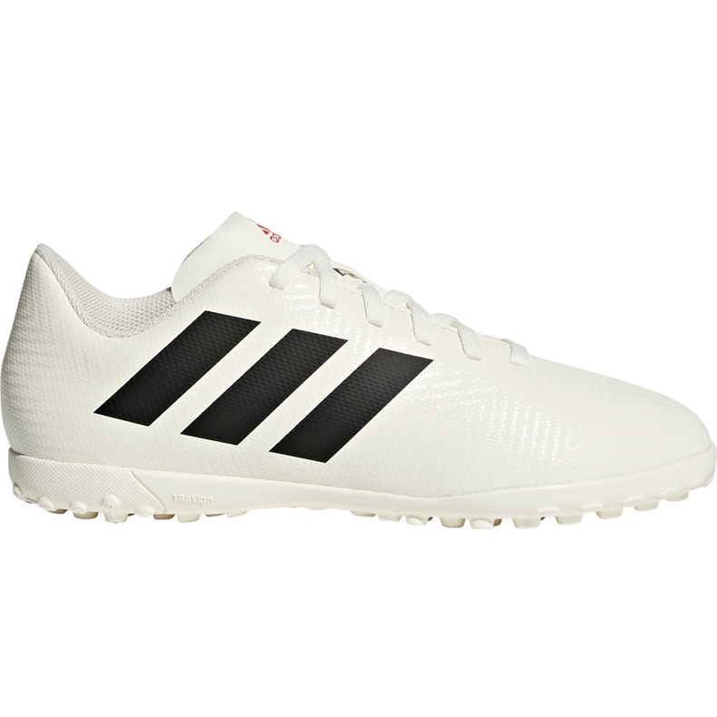 Chuteiras Adidas Nemeziz 18.4 Tf Jr CM8523 multicolorido branco