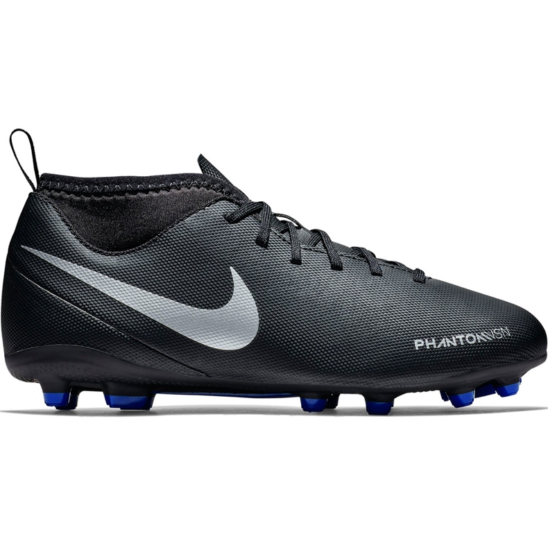 Chuteiras Nike Phantom Vsn Club Df Fg Mg Jr AO3288 004 preto preto