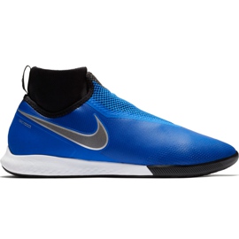 Chuteiras Nike React Phantom Vsn Pro Df Ic AO3276 400 multicolorido azul Chuteiras Nike React Phantom Vsn Pro Df Ic AO3276 400 multicolorido azul