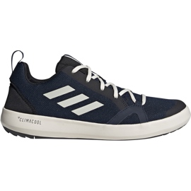 Sapatos masculinos adidas Terrex Cc Boat azul marinho BC0507 azul-marinho