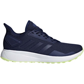 Tênis de corrida feminino adidas Duramo 9 azul marinho F34666 azul-marinho