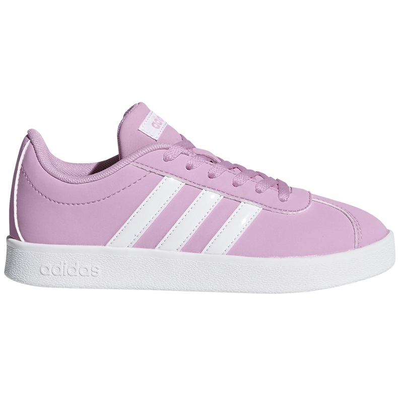 Sapatos Adidas Vl Court 2.0 K rosa DB1517