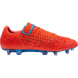 Chuteiras Puma Future 19.1 Netfit Low Fg Ag 105534 01 vermelho vermelho