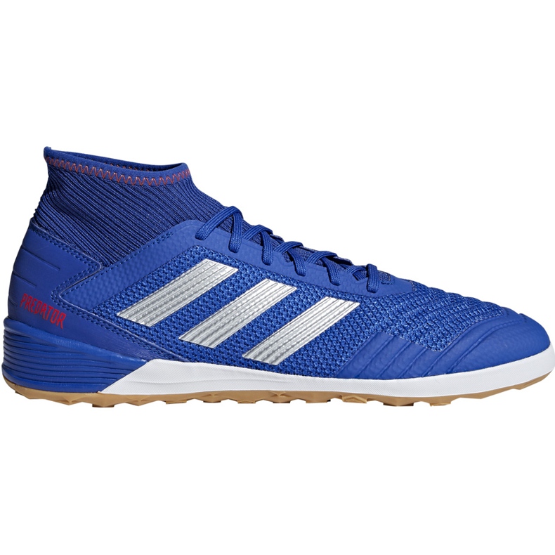 Chuteiras adidas Predator 19.3 em azul BB9080 multicolorido