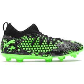 Puma Future 19.3 Netfit Fg Ag 105539 04 chuteiras multicolorido preto