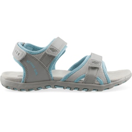 Sandálias femininas 4F multicoloridas J4L19 JSAD206 90S azul cinza