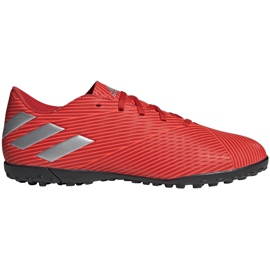 Chuteiras Adidas Nemeziz 19.4 Tf vermelhas F34524 vermelho vermelho