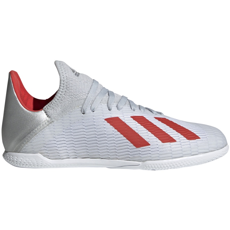 Chuteiras adidas X 19.3 In Jr. prata F35355 multicolorido cinza