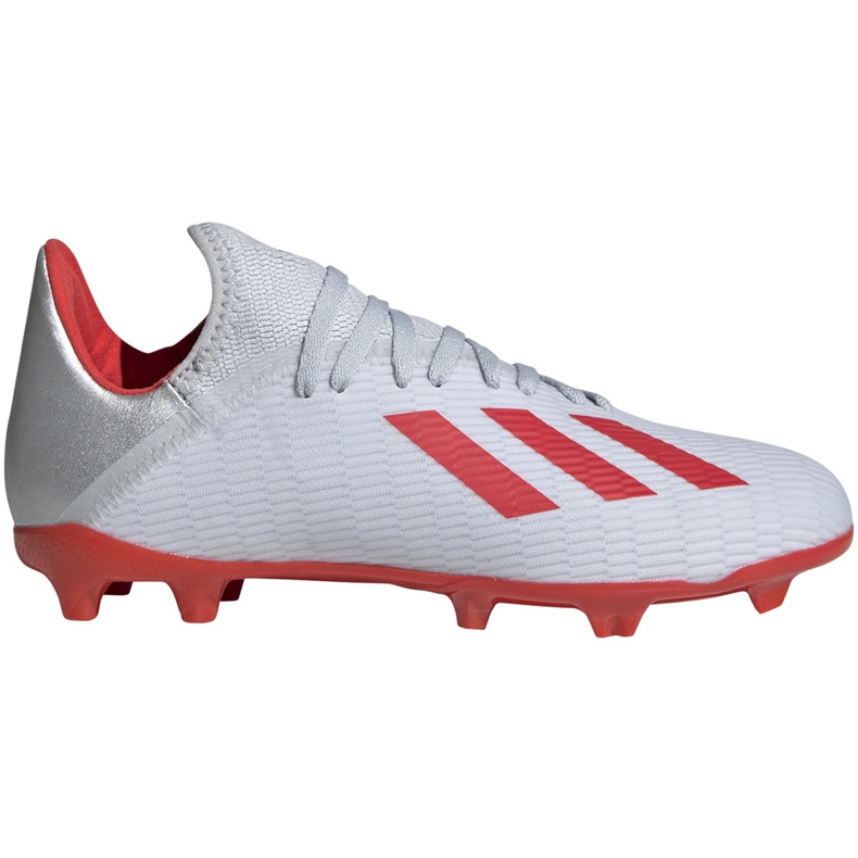 Chuteiras adidas X 19.3 Fg Jr prata F35365 multicolorido