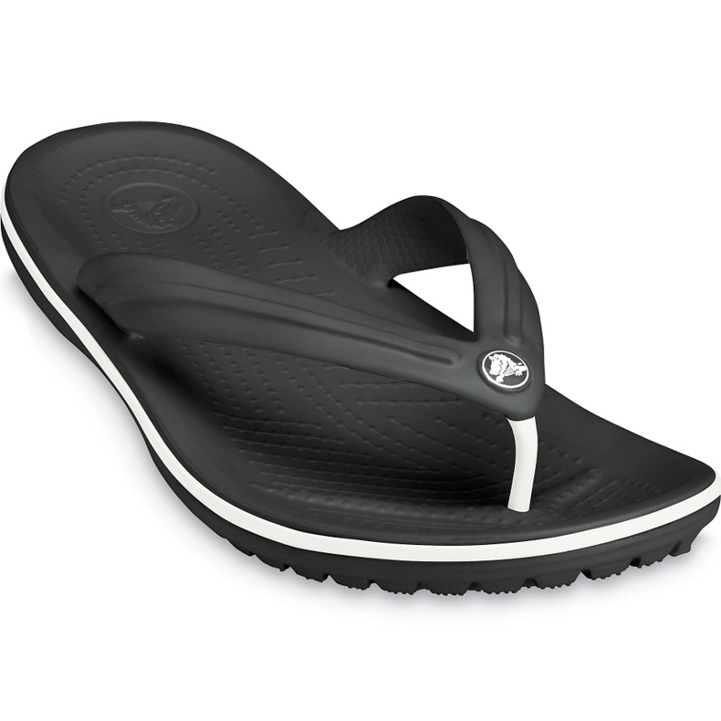 Chinelos Crocs Crocband Flip preto 11033 001
