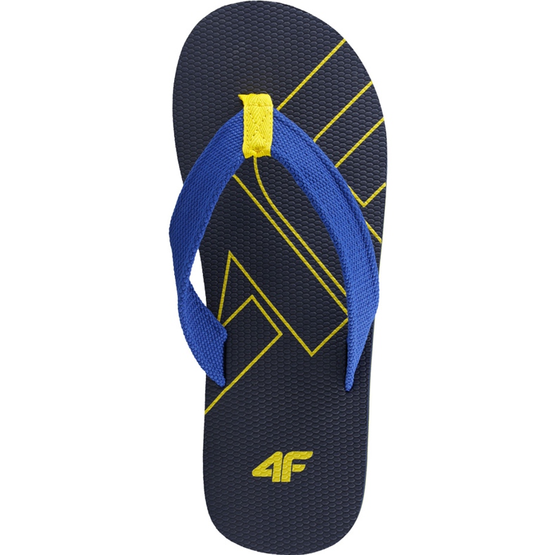 Chinelos masculinos 4F azul marinho escuro H4L19 KLM003 30S