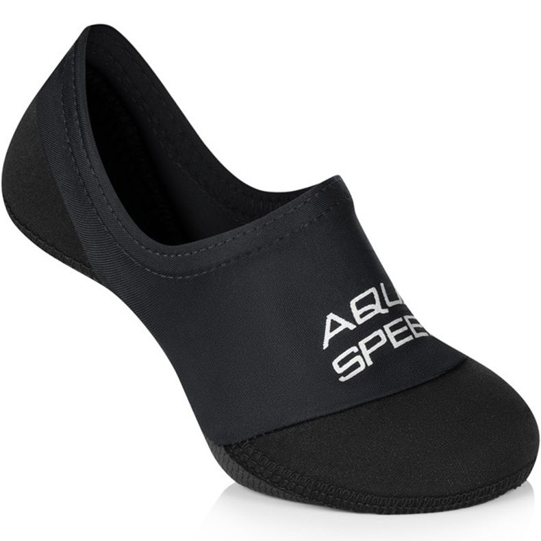 Meias de natação Neo Aqua-speed, pretas col. 07 preto