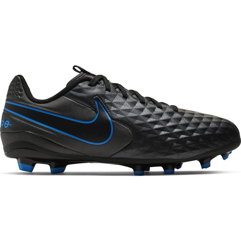 Chuteiras Nike Tiempo Legend 8 Academy FG / MG Junior AT5732 004 preto preto