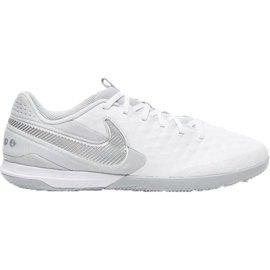 Chuteiras Nike Tiempo React Legend 8 Pro Ic AT6134 100 preto branco Chuteiras Nike Tiempo React Legend 8 Pro Ic AT6134 100 preto branco