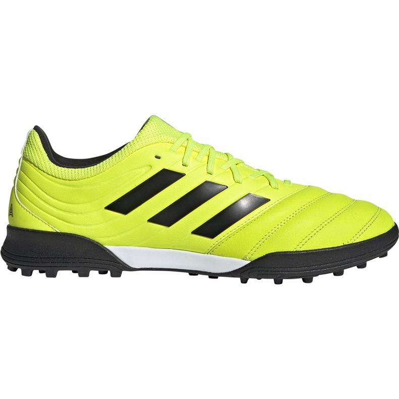 Chuteiras amarelas Adidas Copa 19.3 Tf F35507 amarelo amarelo