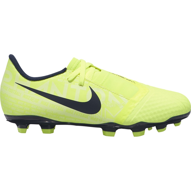 Chuteiras Nike Phantom Venom Academy Fg Junior AO0362 717 amarelo amarelo
