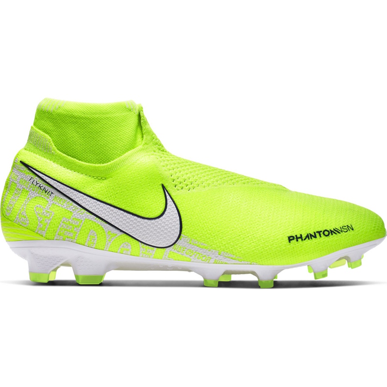 Chuteiras Nike Phantom Vsn Elite Df Fg AO3262 717 amarelo amarelo