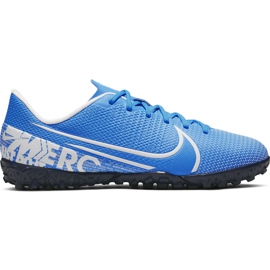 Chuteira Nike Mercurial Vapor 13 Academy Tf Junior AT8145 414 azul azul
