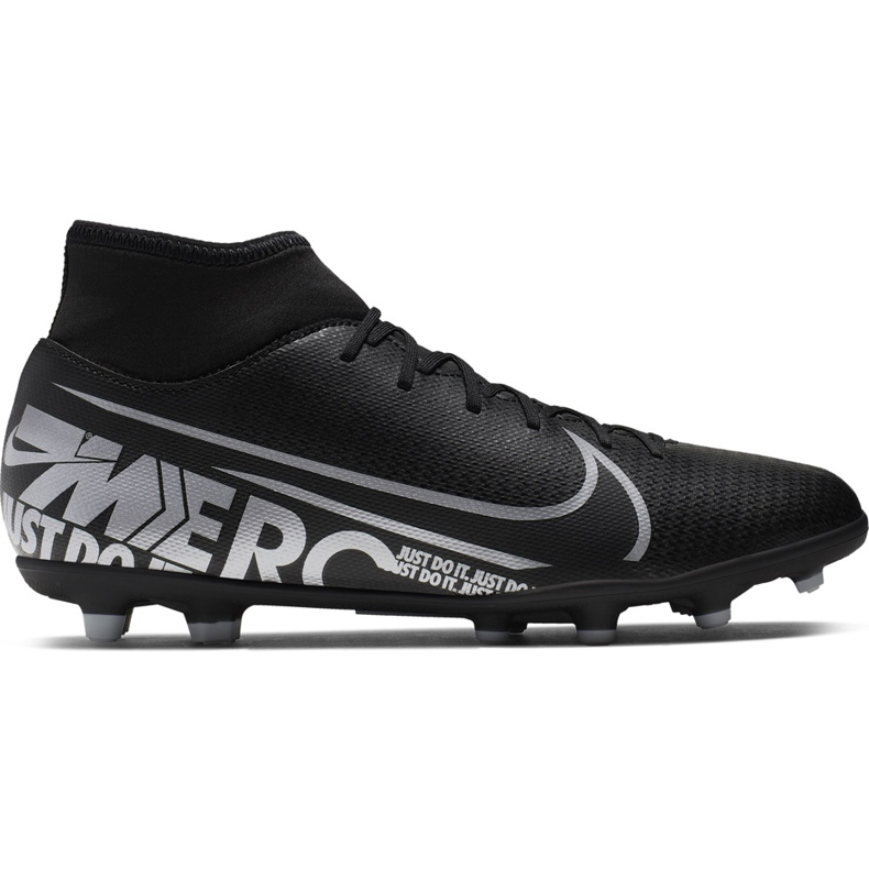 Chuteiras Nike Mercurial Superfly 7 Club FG / MG AT7949 001 preto preto