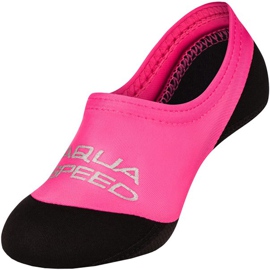 Meias de natação Neo Aqua-speed col. 03 preto rosa Meias de natação Neo Aqua-speed col. 03 preto rosa
