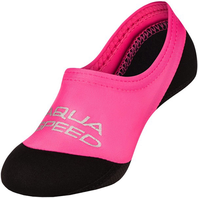 Meias de natação Neo Aqua-speed col. 03 preto rosa