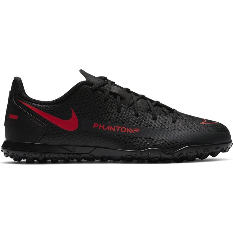 Chuteiras Nike Jr Phantom Gt Club Tf CK8483 060 preto preto