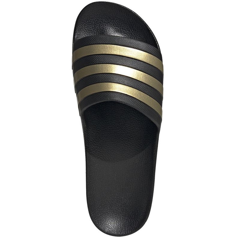 Chinelos Adidas Adilette Aqua EG1758 preto dourado