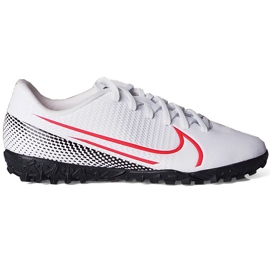 Chuteira Nike Mercurial Vapor 13 Academy Tf Junior AT8145 160 multicolorido branco