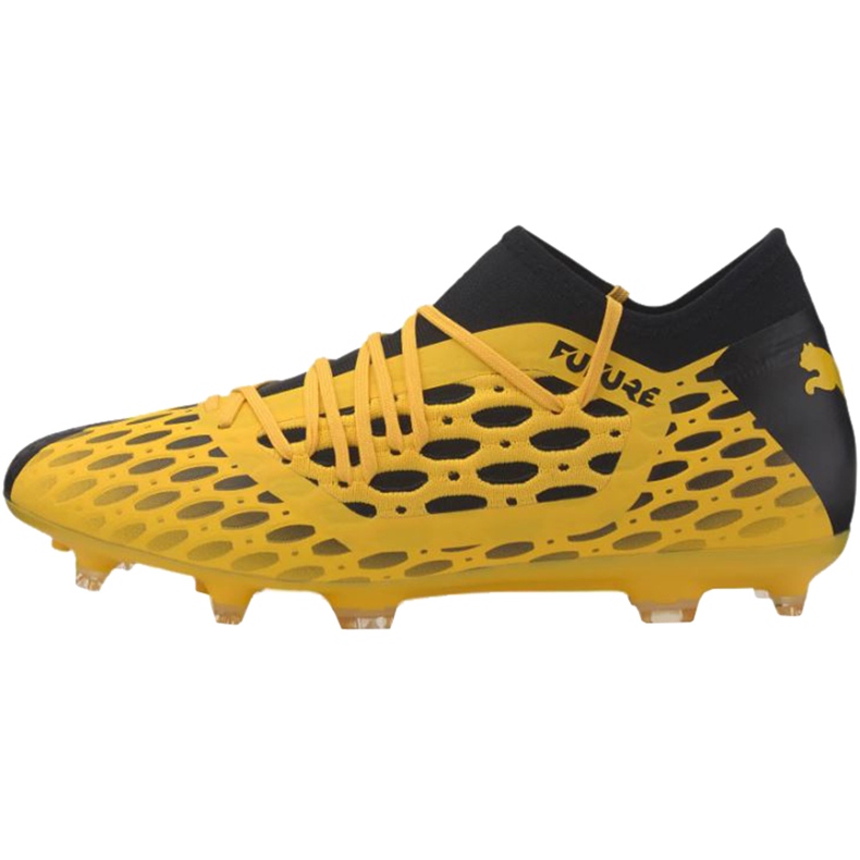 Chuteiras Puma Future 5.3 Netfit Fg Ag 105756 03 amarelo amarelo